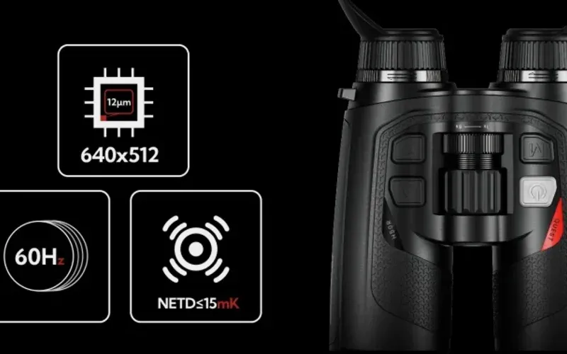 Night Hunting Best Aid Nocpix Quest H50R Thermal Imaging Binoculars