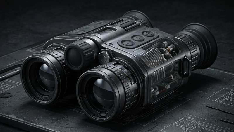 Night Hunting Best Aid Nocpix Quest H50R Thermal Imaging Binoculars