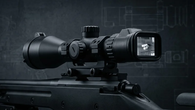 POTD: Nocpix ACE H50R Thermal Riflescope On Suppressed Ruger Rifle